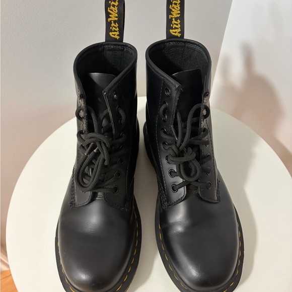 Dr. Martens Shoes - Dr. Martens Black Combat Boots